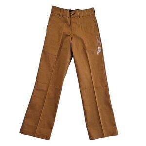 Dickies Skateboarding Flex Regular Fit Pants 28x30 Sepia Brown Creased NEW NWT